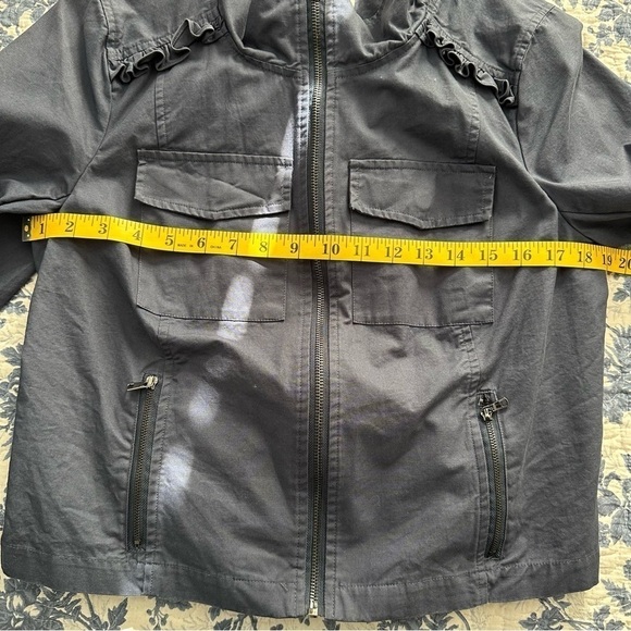 ModCloth Utility Jacket Navy L - Picture 11 of 12